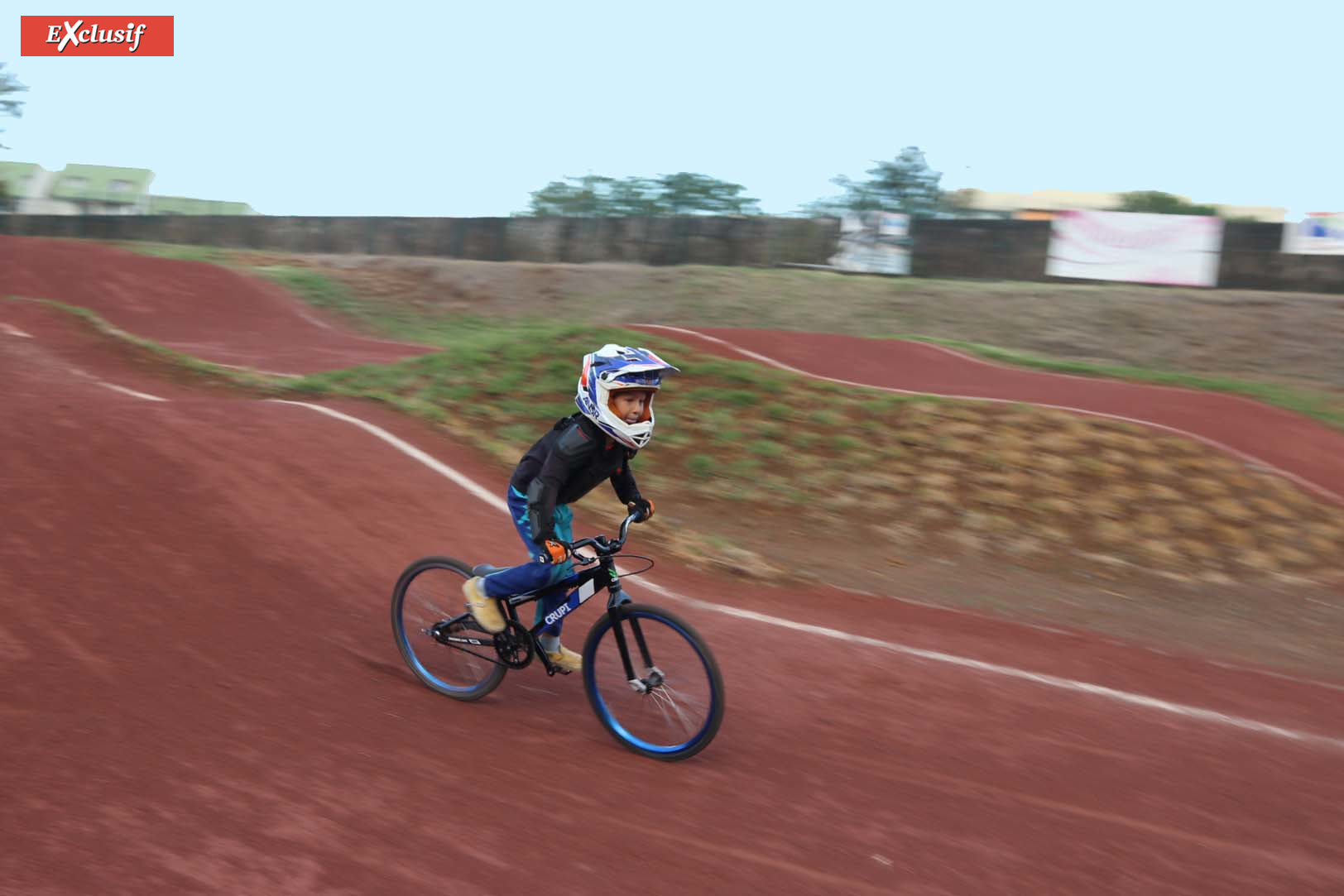 Inauguration de la nouvelle piste de bicross de Champ Fleuri à Saint-Denis Inauguration de la nouvelle piste de bicross de Champ Fleuri à Saint-Denis