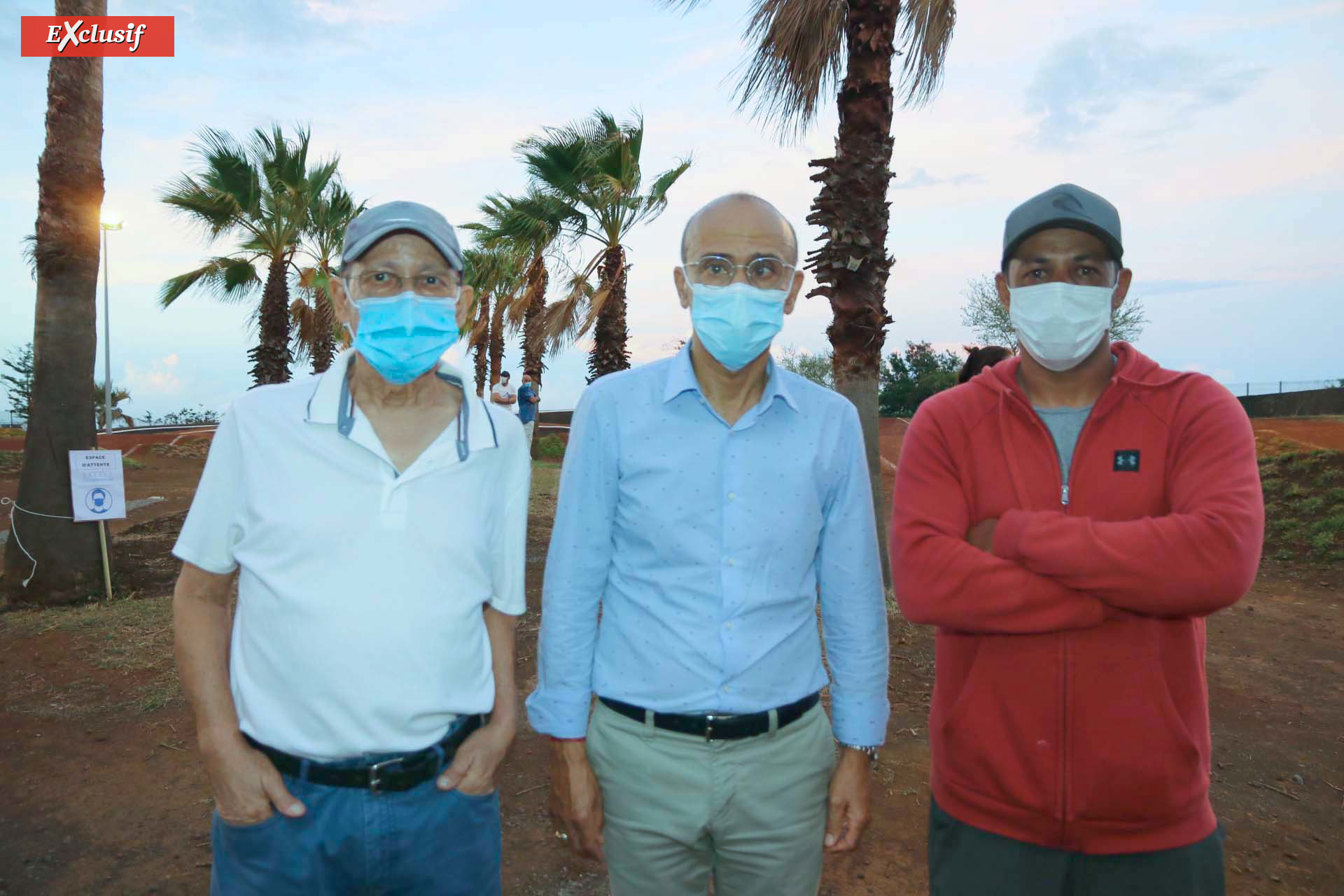 Inauguration de la nouvelle piste de bicross de Champ Fleuri à Saint-Denis Inauguration de la nouvelle piste de bicross de Champ Fleuri à Saint-Denis