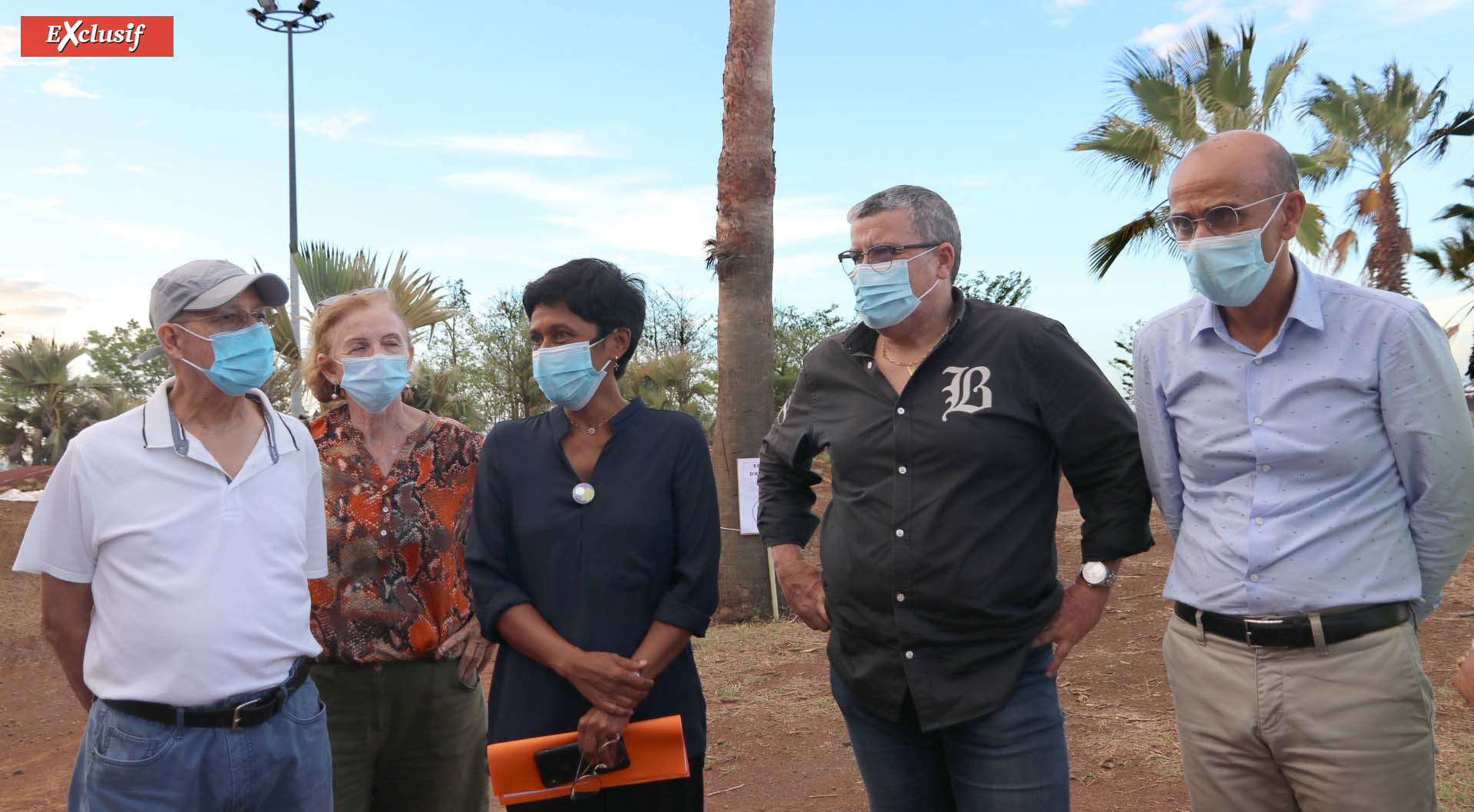 Inauguration de la nouvelle piste de bicross de Champ Fleuri à Saint-Denis Inauguration de la nouvelle piste de bicross de Champ Fleuri à Saint-Denis