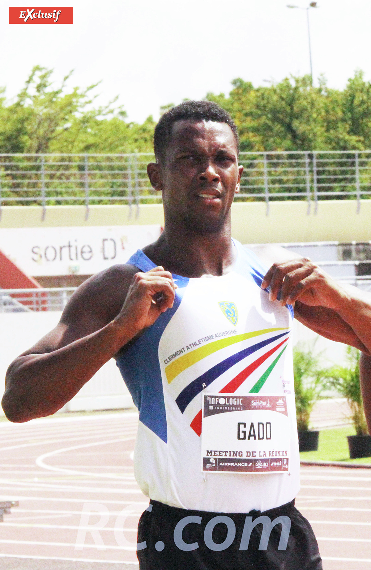 Ruben Gado représente La Réunion au plus haut niveau national
