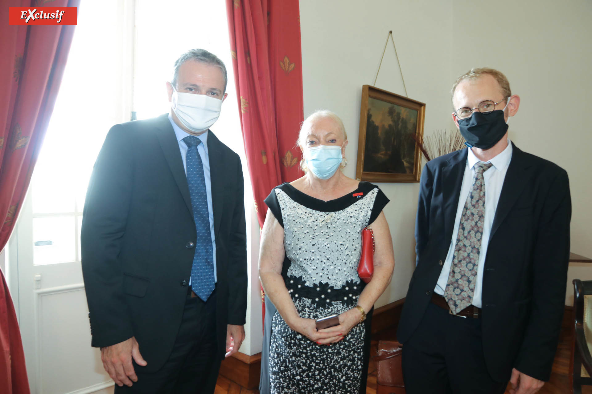 Jacques Billant, Madame Aude et Etienne Billot Jacques Billant, Madame Aude et Etienne Billot