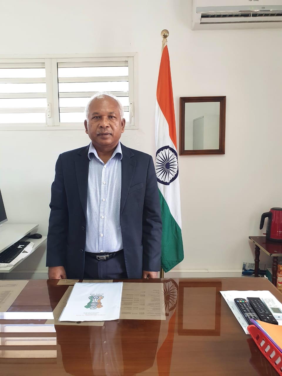 Jitendra Nath MAJHI, nouveau Consul Général de l'Inde à La Réunion Jitendra Nath MAJHI, nouveau Consul Général de l'Inde à La Réunion
