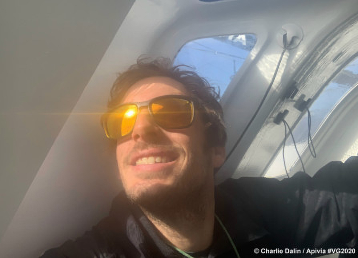 Charlie Dalin est 2ème, il passe le Cap Horn ce dimanche matin Charlie Dalin est 2ème, il passe le Cap Horn ce dimanche matin
