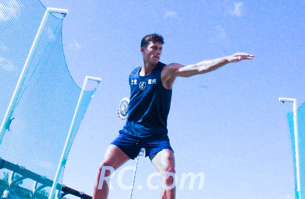 Axel Hubert, l'actuel champion de France de décathlon
