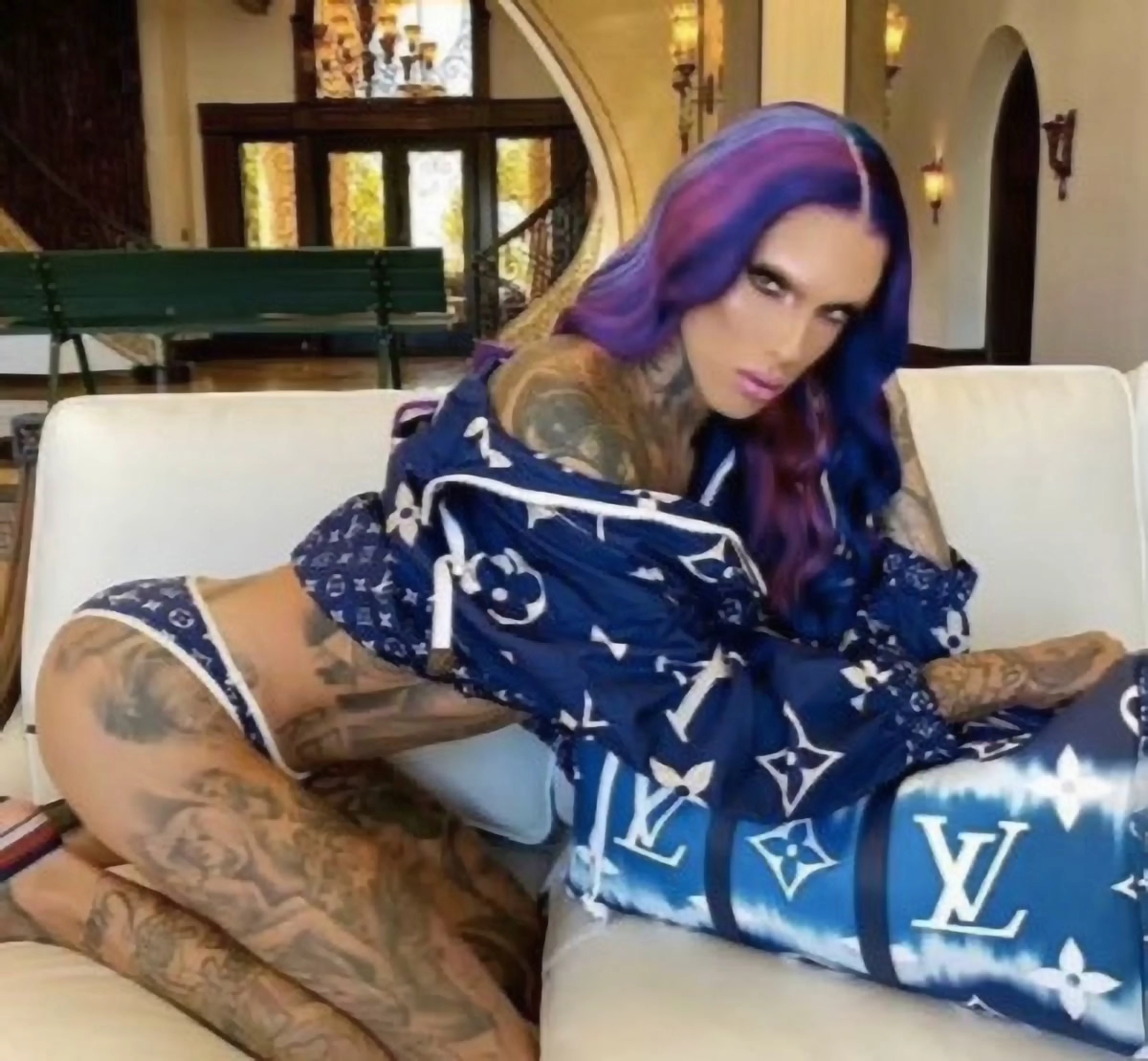 Jeffree Star serait-il l'objet du délit? (photo Instagram) Jeffree Star serait-il l'objet du délit? (photo Instagram)