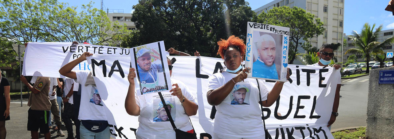 Marche blanche pour Miguel, un an après l'accident avec les policiers Marche blanche pour Miguel, un an après l'accident avec les policiers