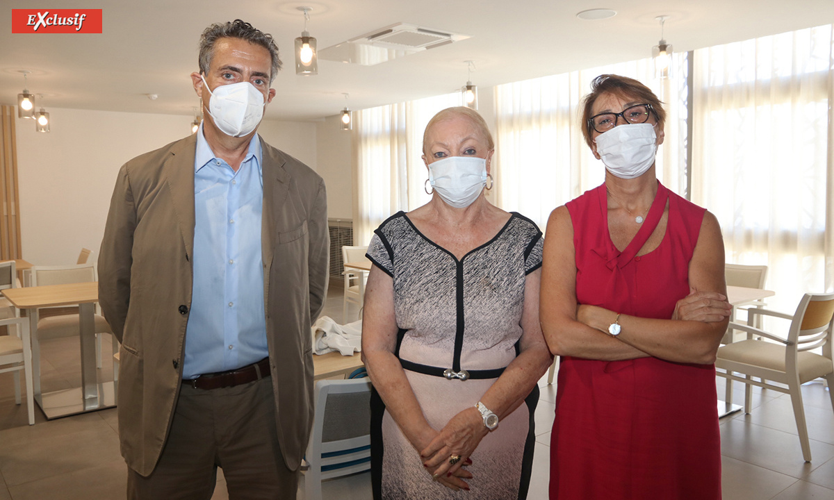 Pierre Chenard, Aude Palant-Vergoz et Martine Ladoucette