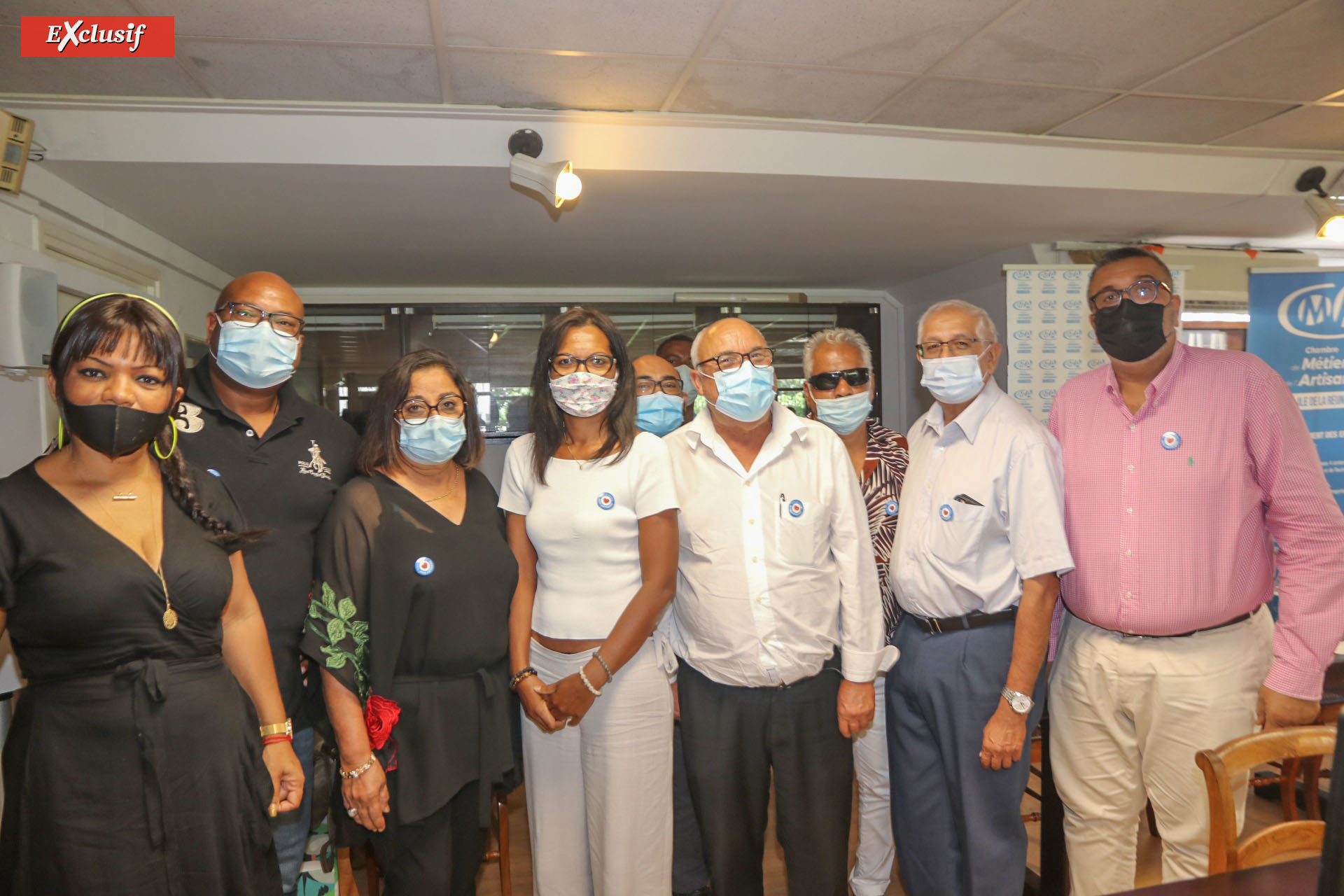 Une partie des élus de la  Chambre de Métiers et de l'Artisanat de La Réunion Une partie des élus de la  Chambre de Métiers et de l'Artisanat de La Réunion