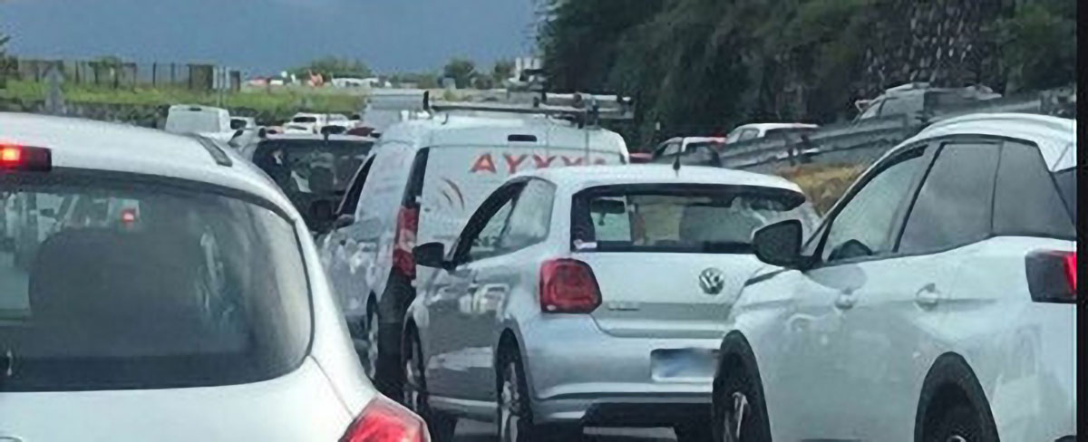 Route basculée = cauchemar et crainte d'éboulis (photo FTV) Route basculée = cauchemar et crainte d'éboulis (photo FTV)