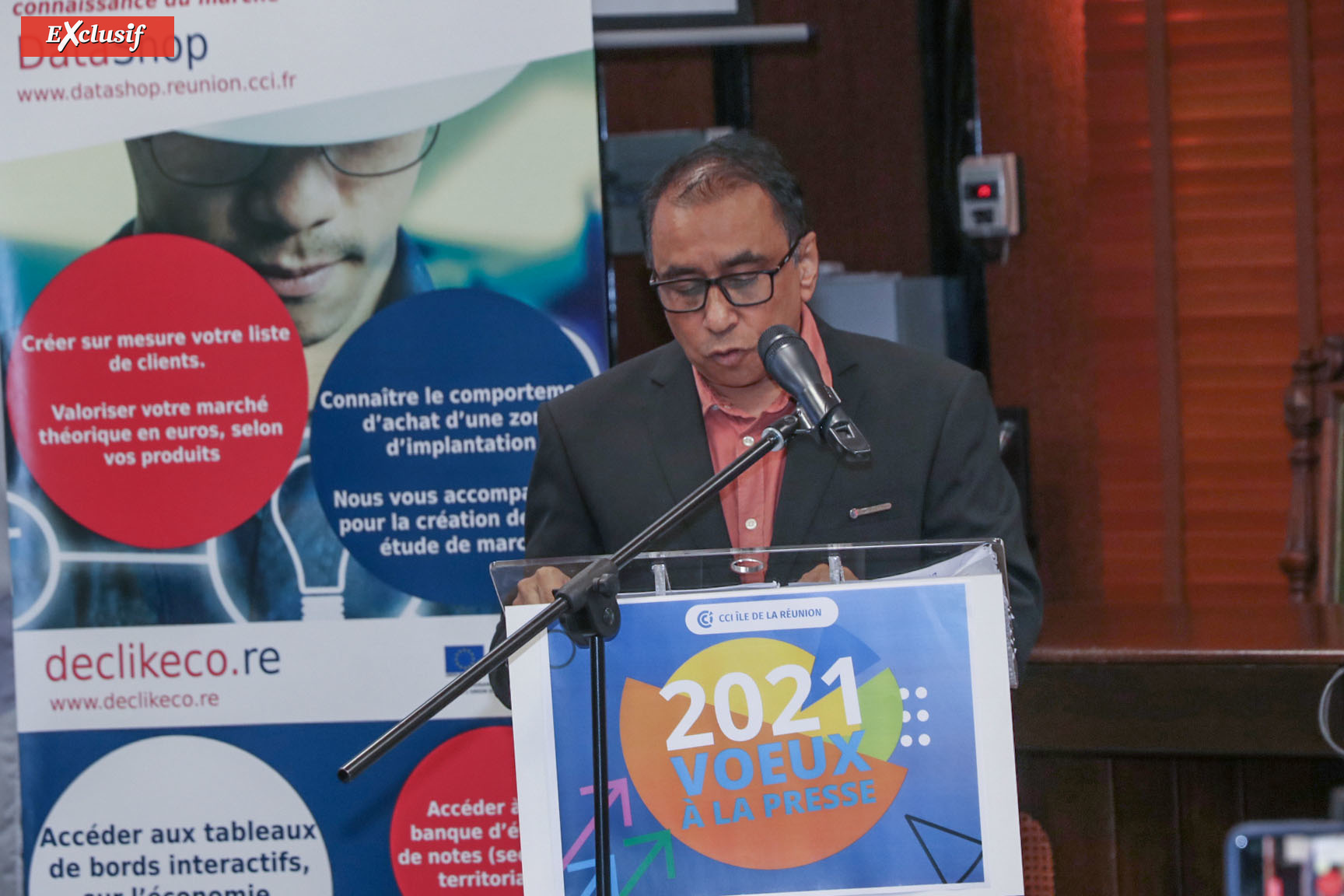 Vœux à la presse de la Chambre de Commerce et d'Industrie de La Réunion Vœux à la presse de la Chambre de Commerce et d'Industrie de La Réunion