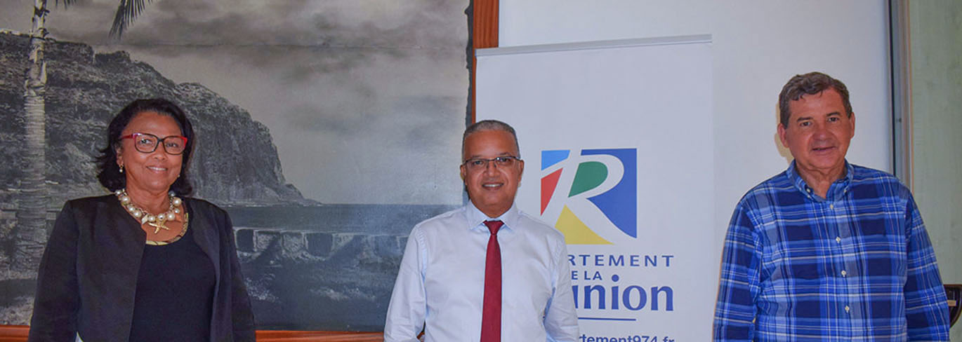 Voeux à la presse de Cyrille Melchior, président du Département Voeux à la presse de Cyrille Melchior, président du Département