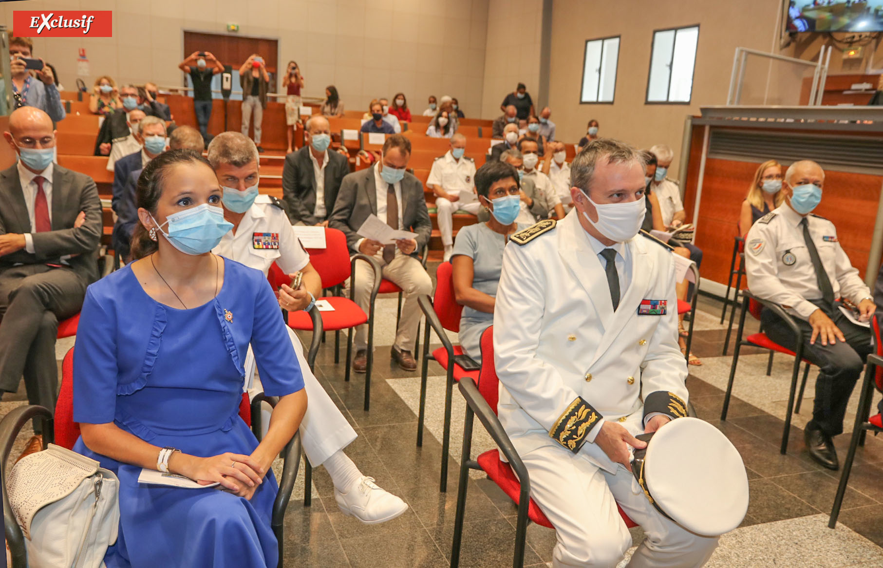 Karine Lebon, députée, Jacques Billant, Préfet de La Réunion Karine Lebon, députée, Jacques Billant, Préfet de La Réunion