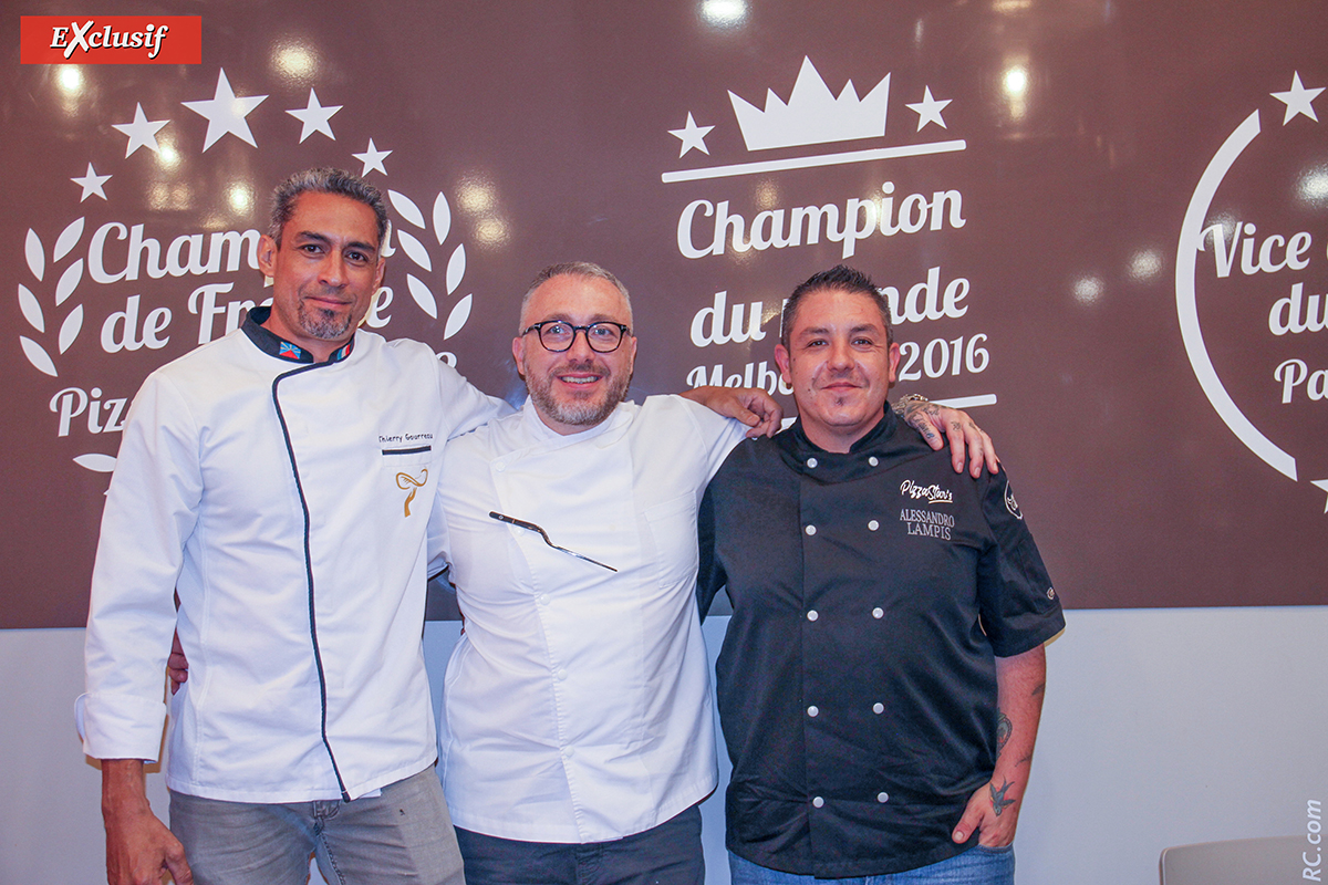 Quand les champions de la pizza se retrouvent Quand les champions de la pizza se retrouvent