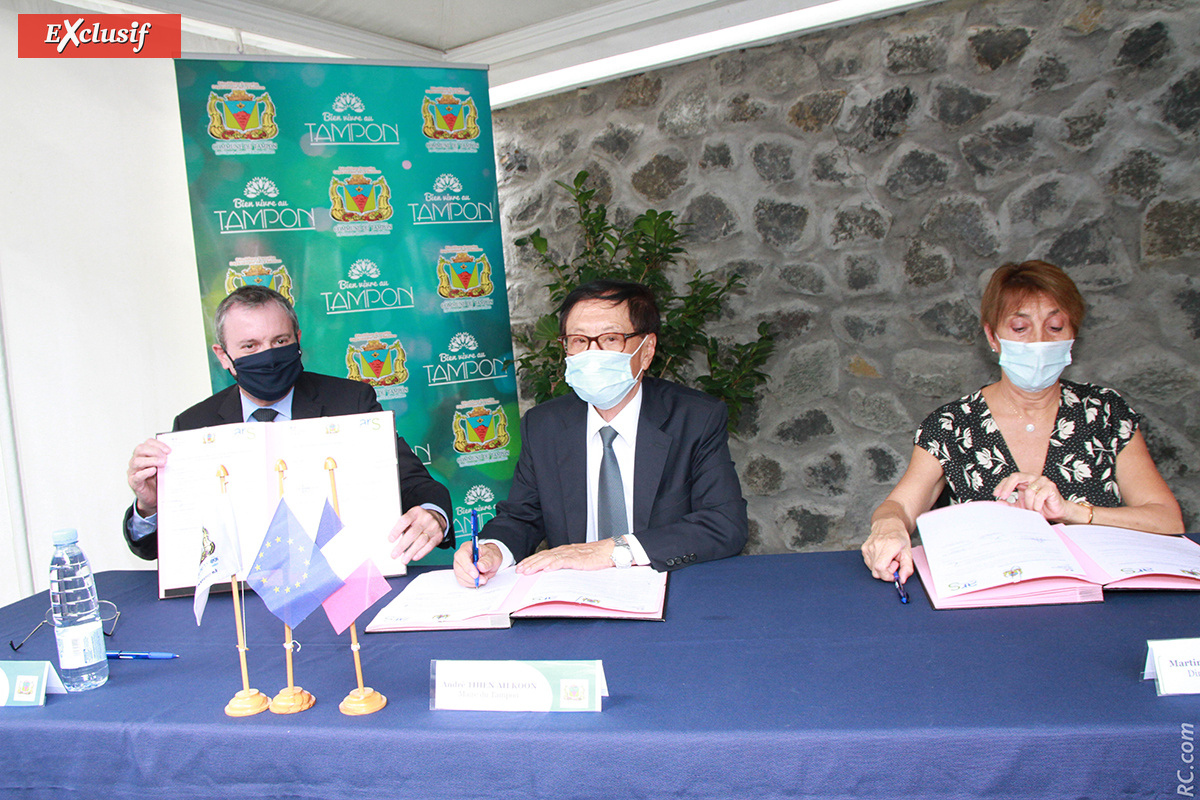 La convention est signée La convention est signée