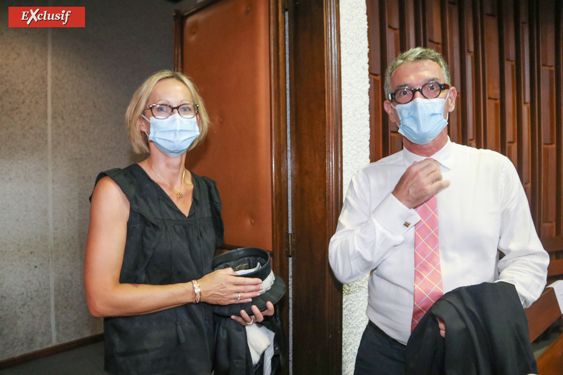 Emmanuelle Houssaye-Dirasse, vice-présidente du Tribunal pour enfants, et le bâtonnier Guillaume de Géry Emmanuelle Houssaye-Dirasse, vice-présidente du Tribunal pour enfants, et le bâtonnier Guillaume de Géry