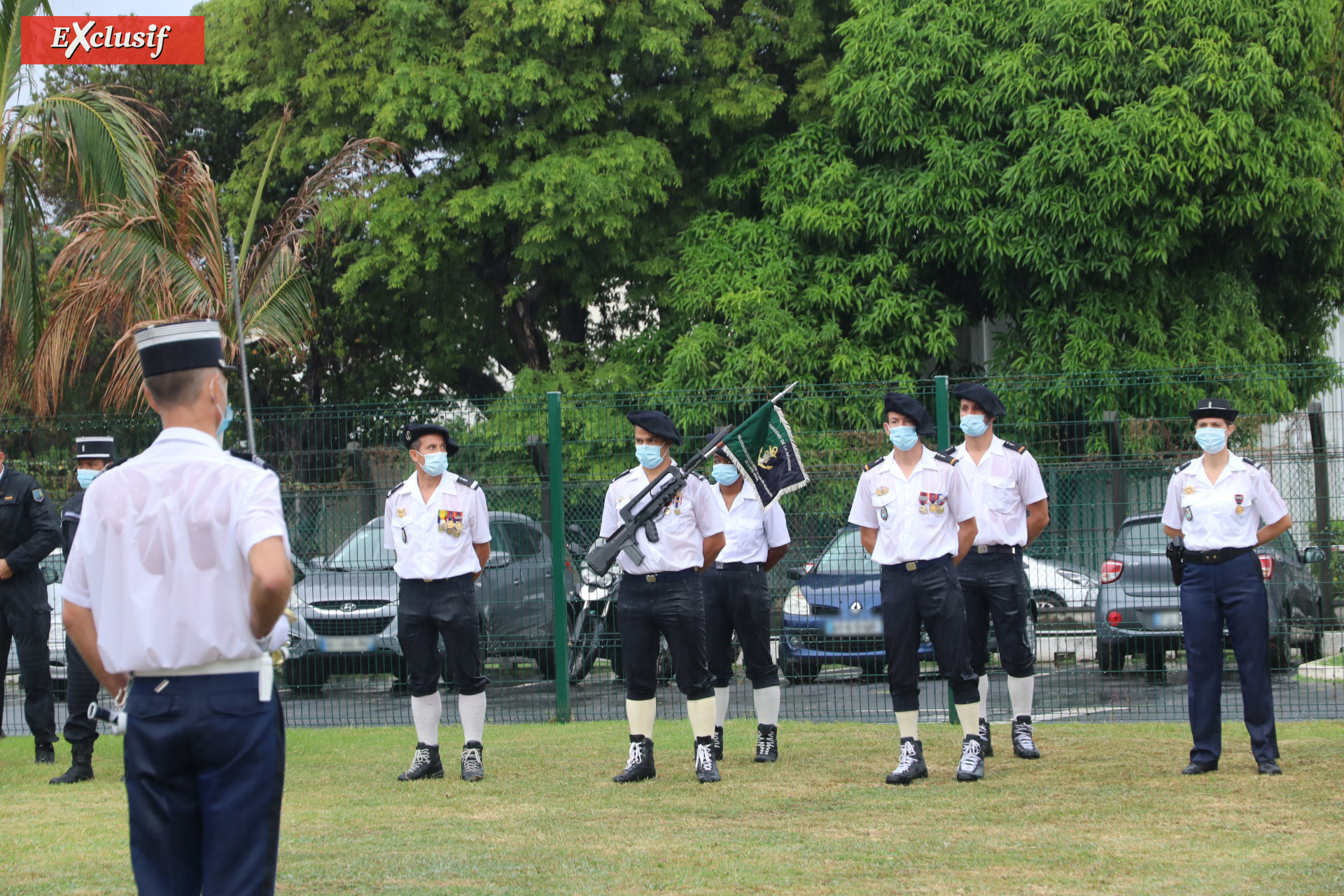 Hommage aux gendarmes victimes du devoir et remise de décorations