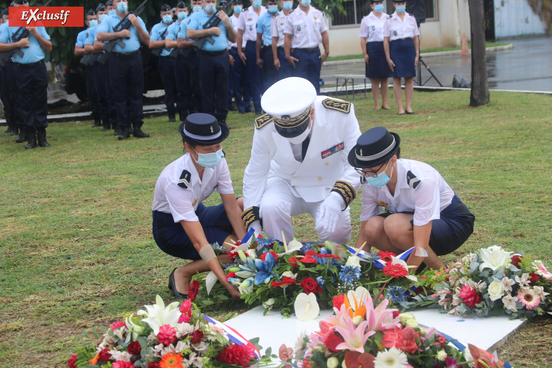 Hommage aux gendarmes victimes du devoir et remise de décorations