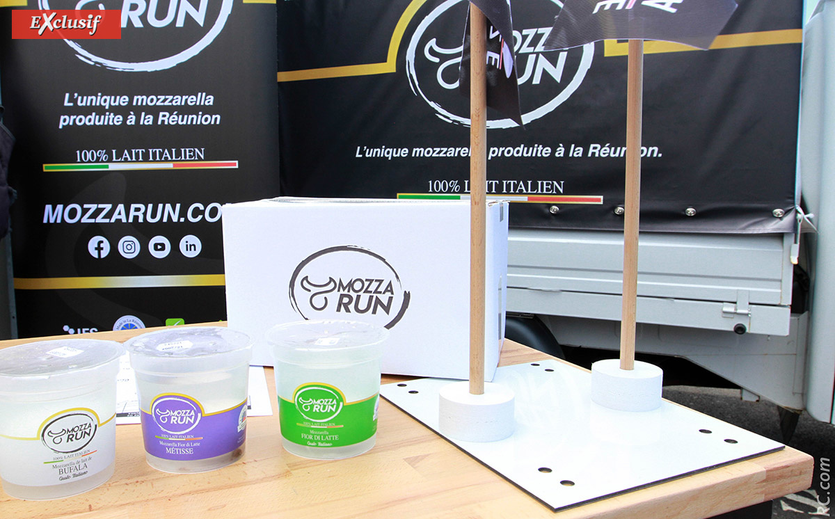 Lancement de Mozza Run, une mozarella péï, à Trois Bassins Lancement de Mozza Run, une mozarella péï, à Trois Bassins
