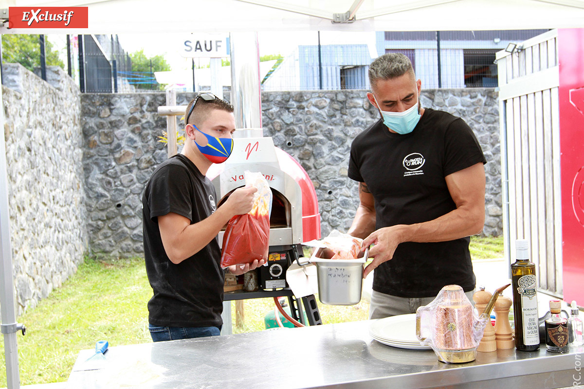 Lancement de Mozza Run, une mozarella péï, à Trois Bassins