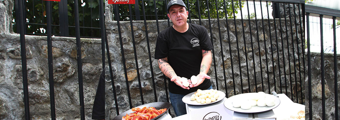 Lancement de Mozza Run, une mozarella péï, à Trois Bassins