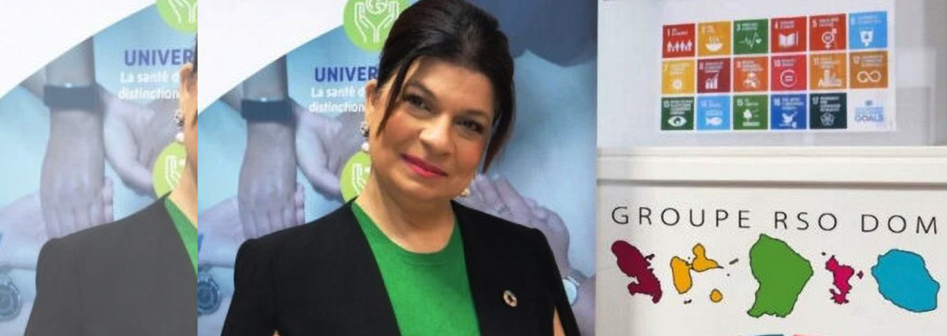 Nations Unies: la Réunionnaise Isabelle Lebon à l'honneur! Nations Unies: la Réunionnaise Isabelle Lebon à l'honneur!