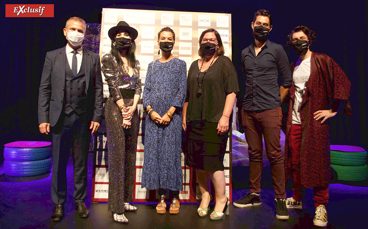 Olivier Rivière, Aurélia Mengin, Valérie Marianne, Samantha Nahama, Charles Lauret et Nicolas Luquet