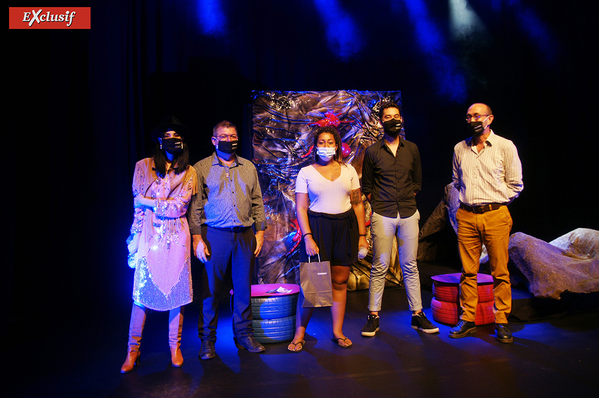 Avec les gagnants du concours court métrages de Canal+ Réunion Avec les gagnants du concours court métrages de Canal+ Réunion