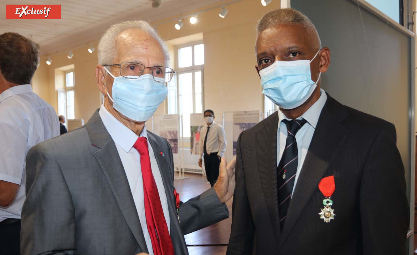 Général Yvon Lucas et Ary Langenier Général Yvon Lucas et Ary Langenier