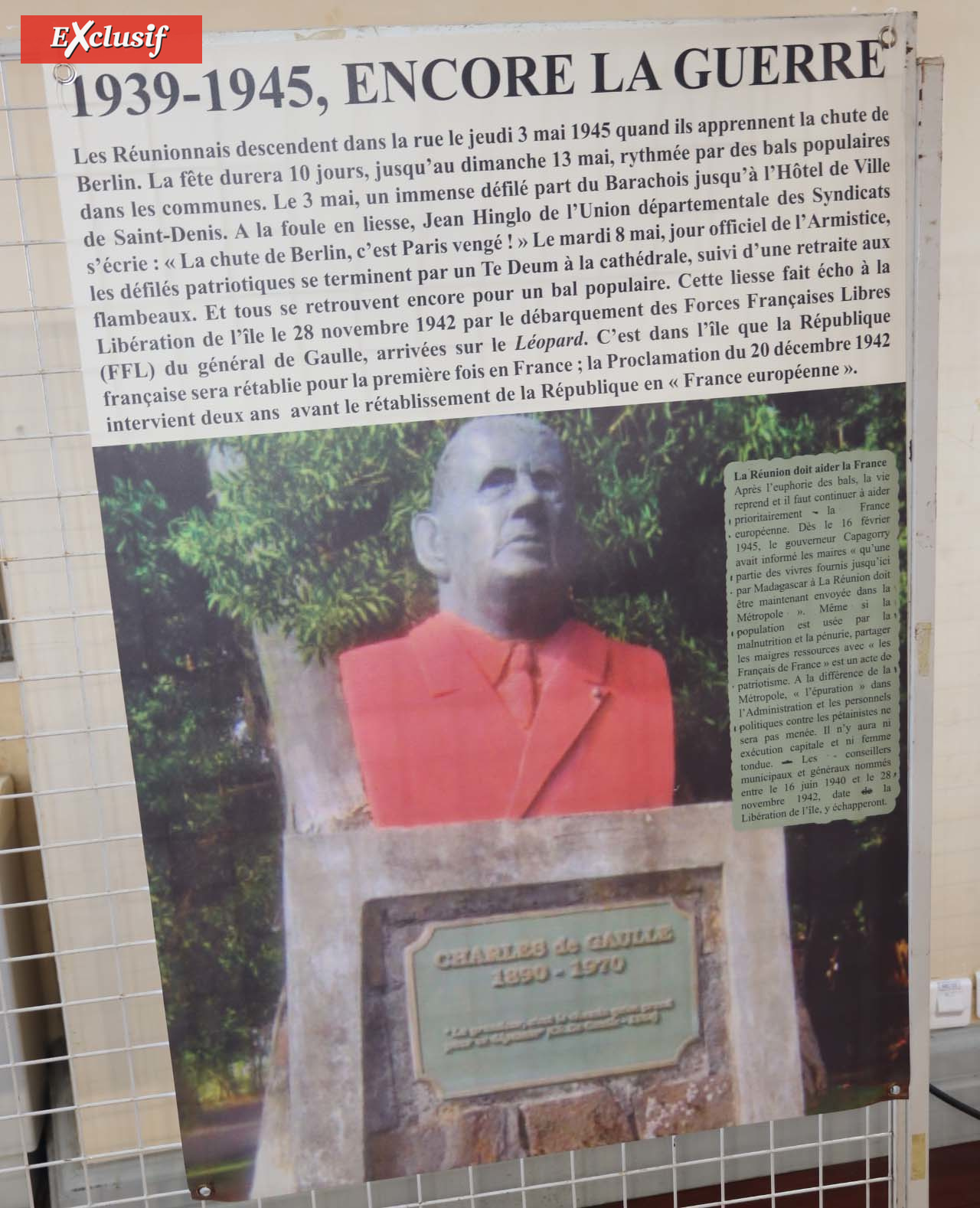 Société Membres Légion d'Honneur: conférence et expo sur la Départementalisation Société Membres Légion d'Honneur: conférence et expo sur la Départementalisation