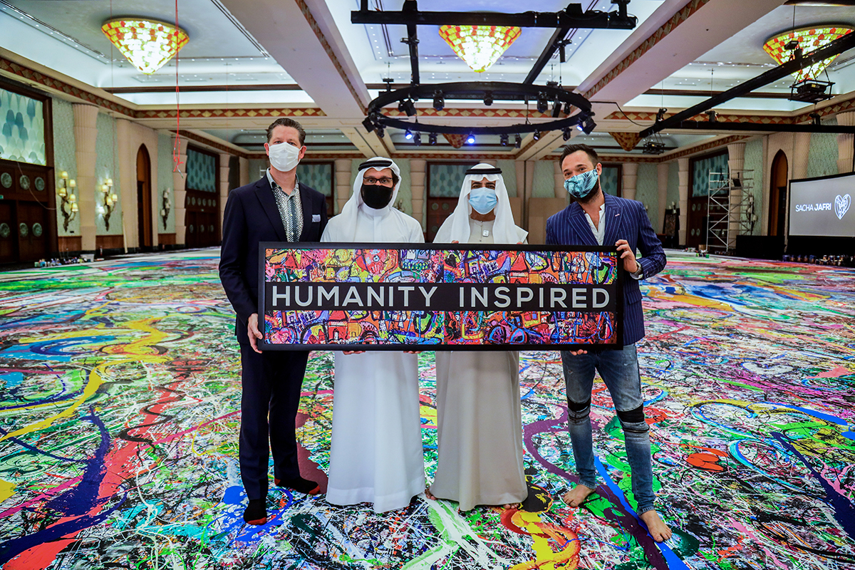 "Humanity Inspired", projet caritatif, a été lancé en 2020 lors de la pandémie Covid-19