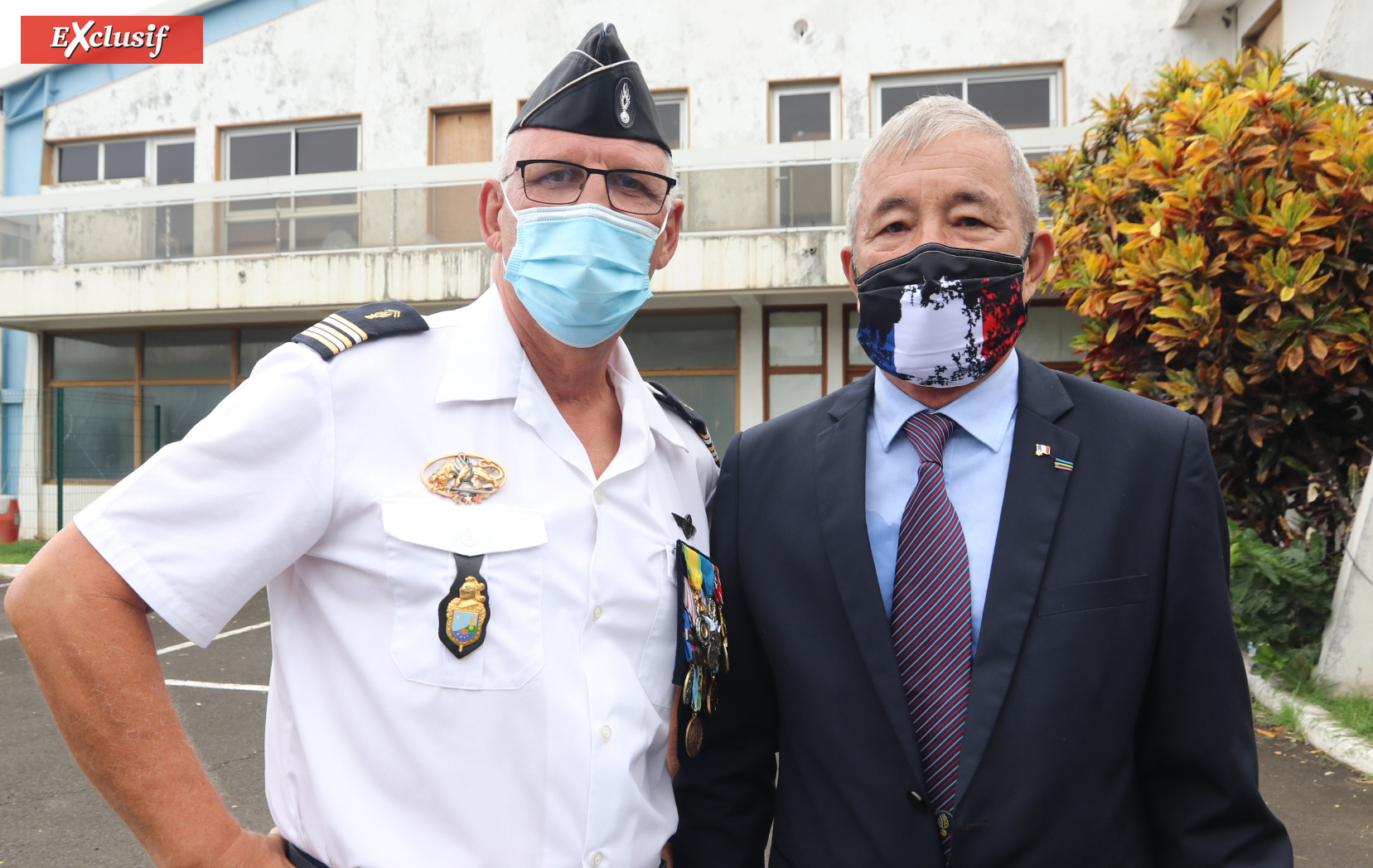 Gendarmerie Nationale: remise d'insignes et de brevets