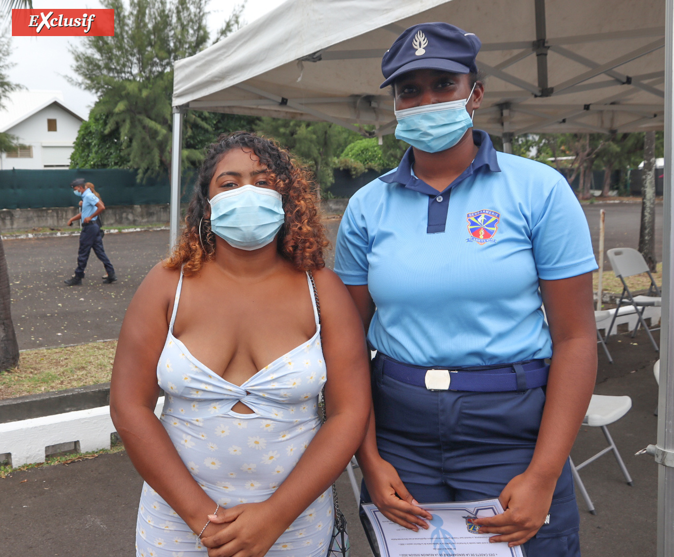 Gendarmerie Nationale: remise d'insignes et de brevets