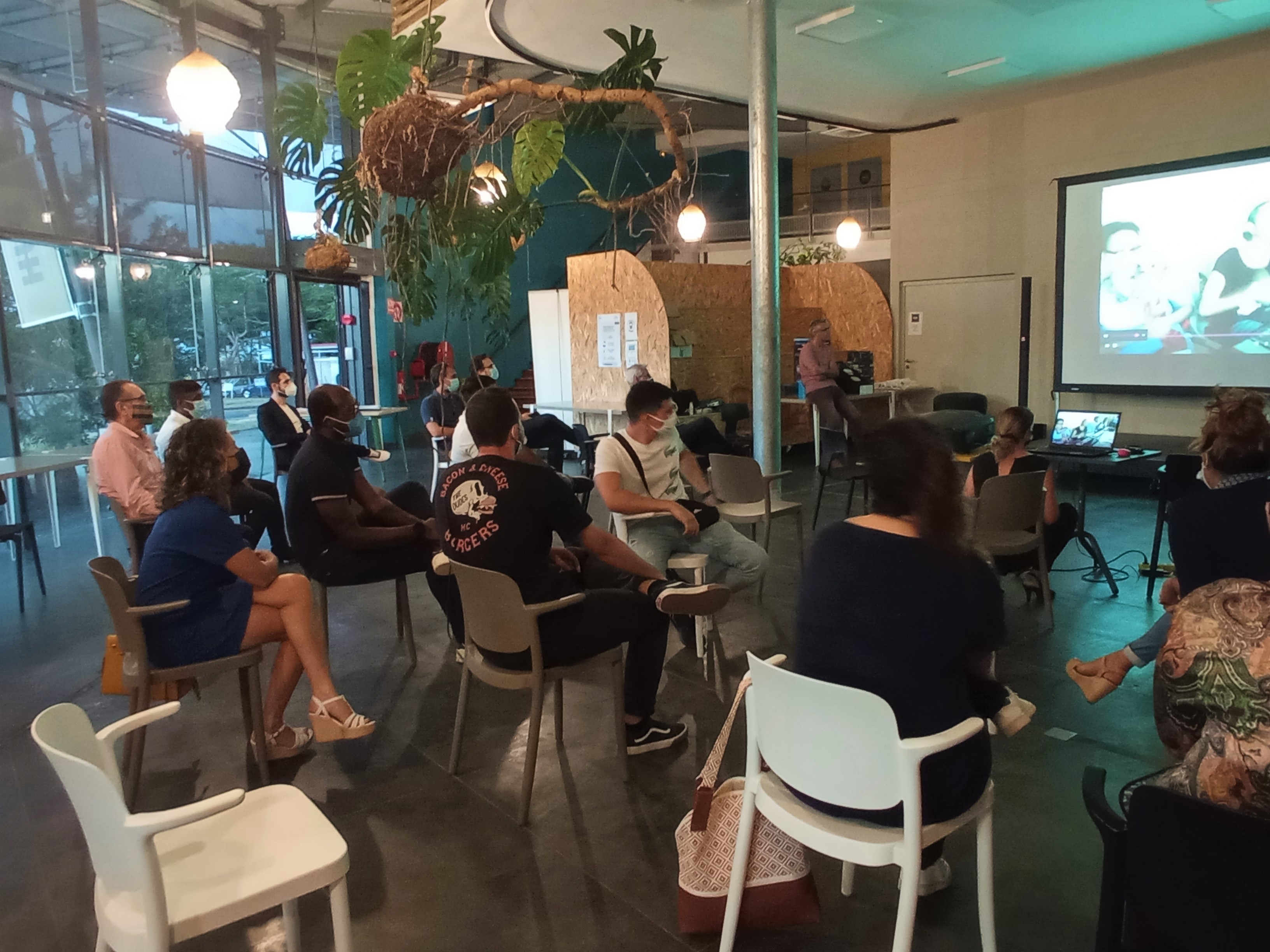 La remise des prix Webcup 2021 a eu lieu au Hub Lizine de La Mare Sainte-Marie