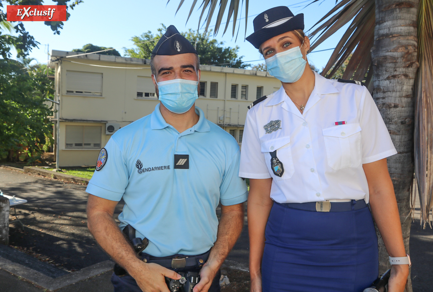 Gendarmerie Nationale: fin de formation des Gendarmes Adjoints Volontaires et médaillés