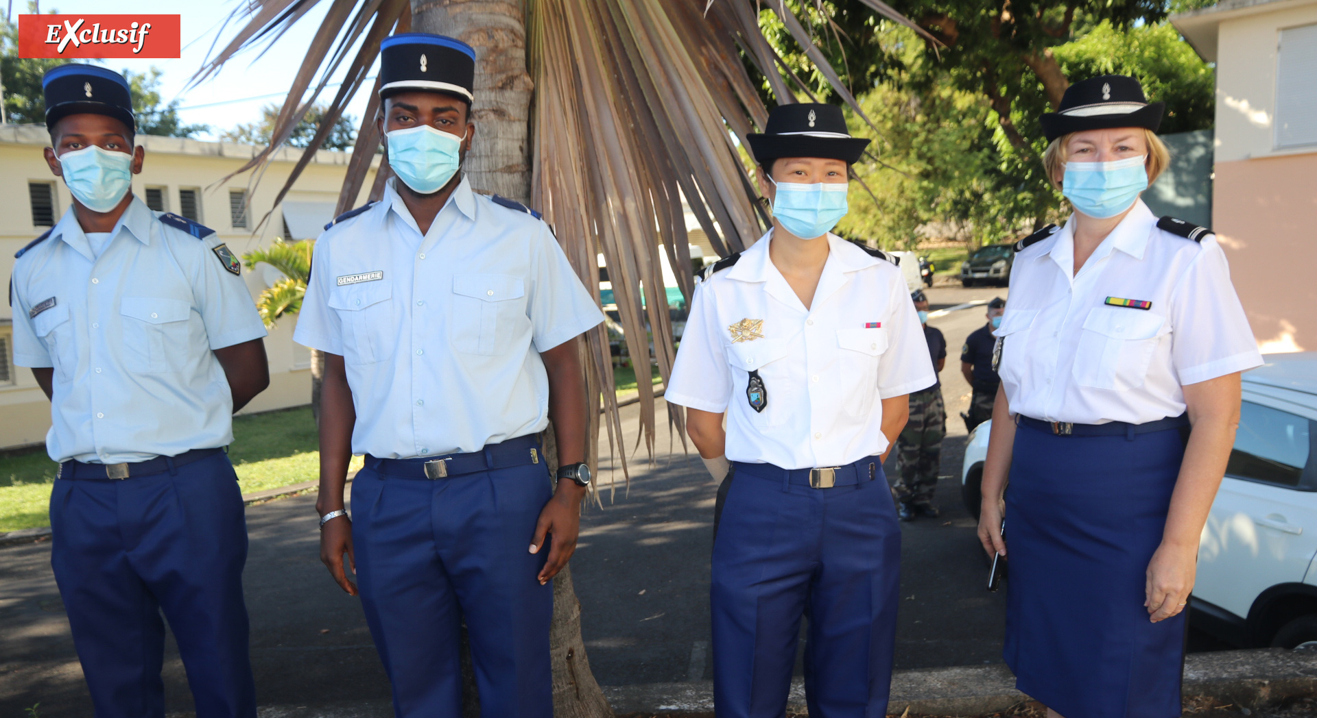 Gendarmerie Nationale: fin de formation des Gendarmes Adjoints Volontaires et médaillés