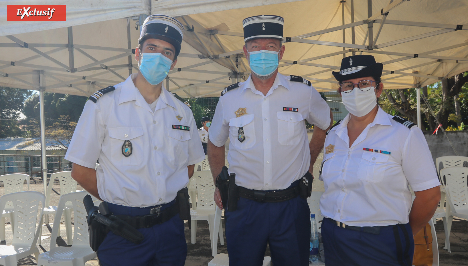 Gendarmerie Nationale: fin de formation des Gendarmes Adjoints Volontaires et médaillés