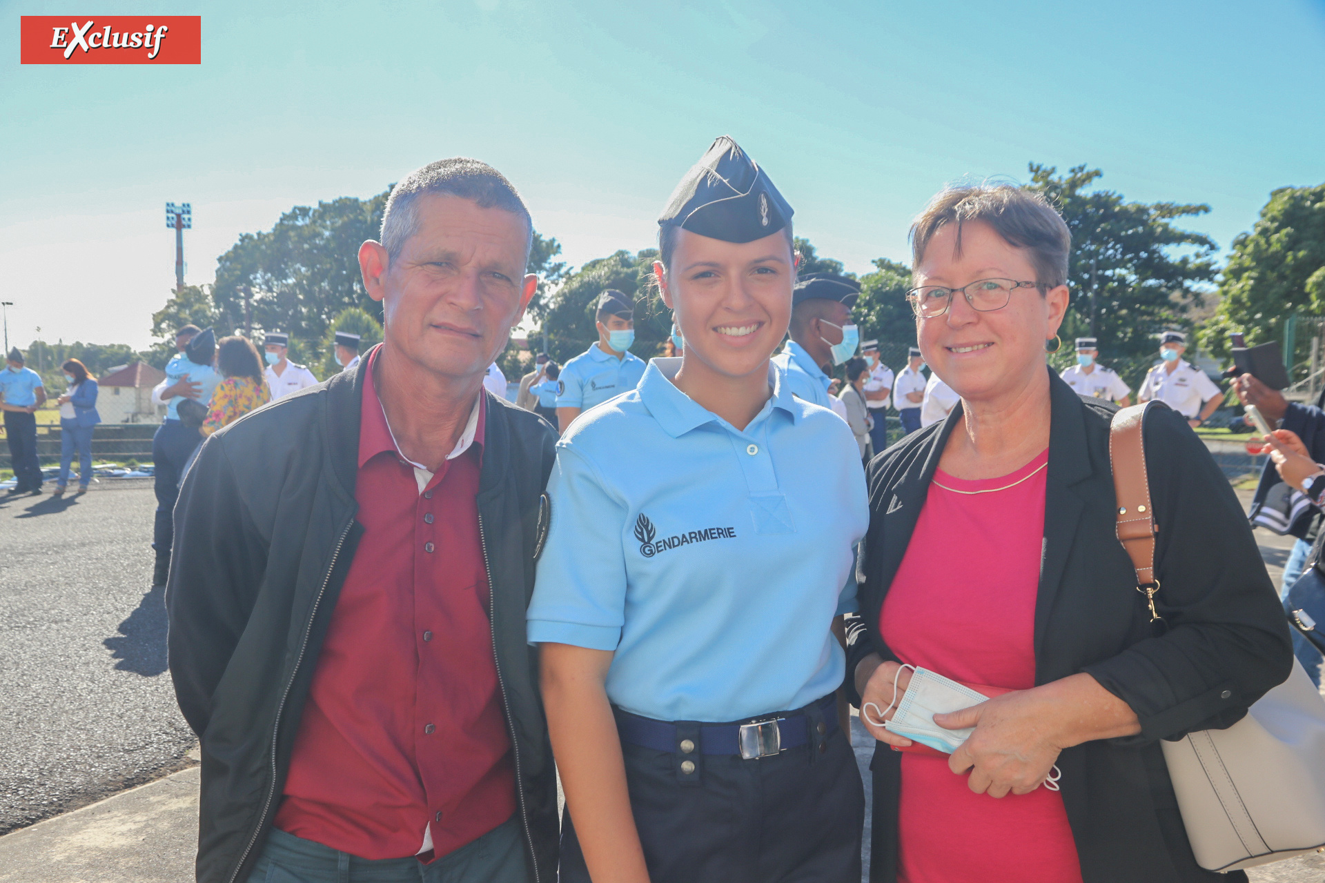 Gendarmerie Nationale: fin de formation des Gendarmes Adjoints Volontaires et médaillés