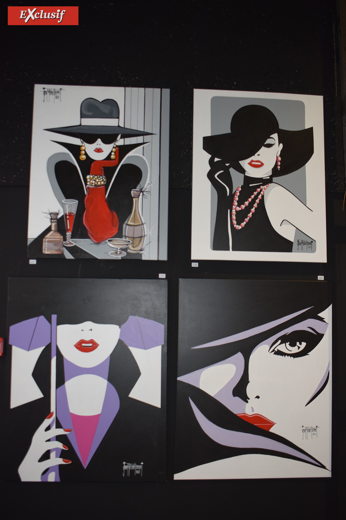 Expo de Jean-Michel Pierret à Saint-Denis: pour tous les goûts, de toutes les couleurs!