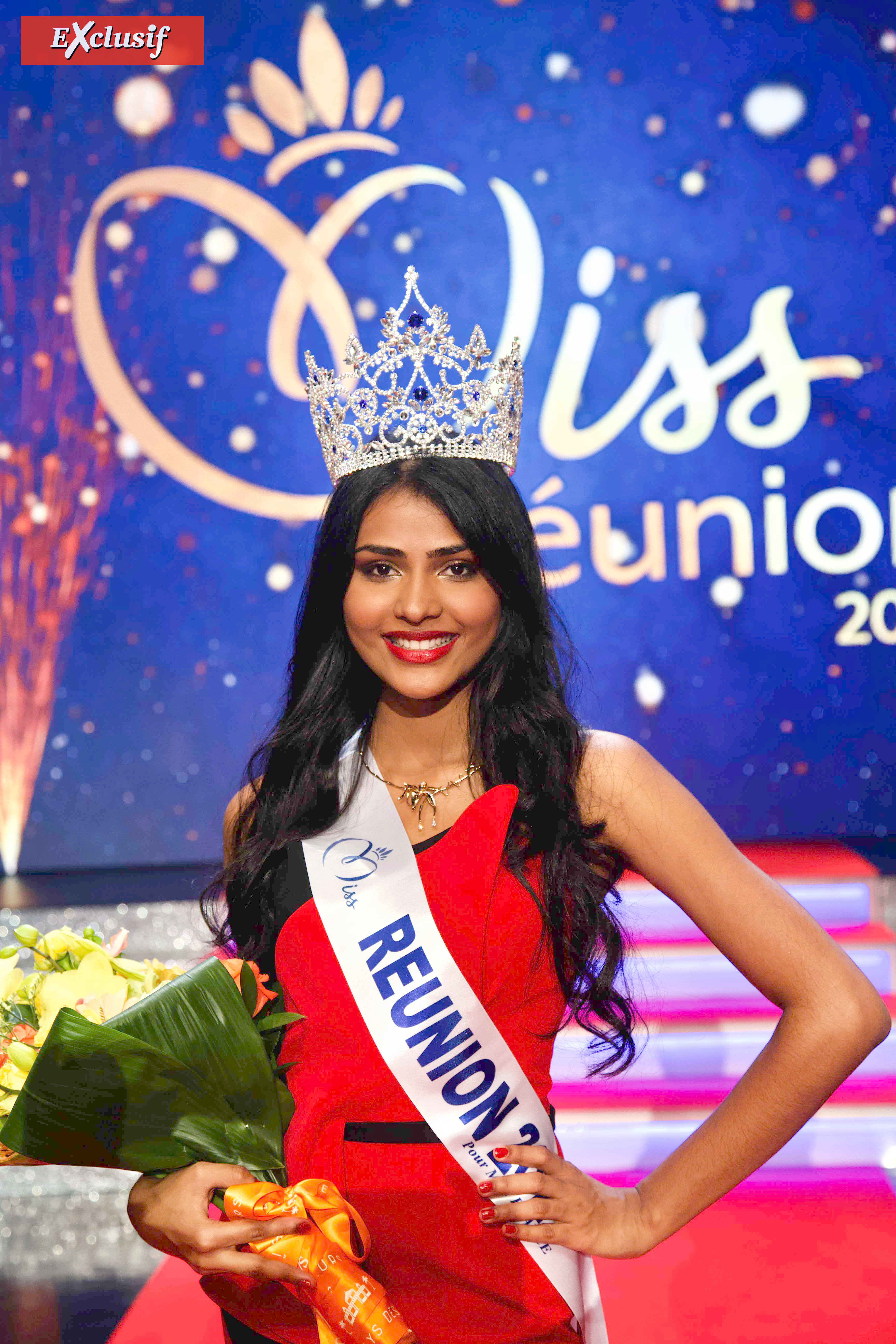 Dana Virin couronnée Miss Réunion 2021