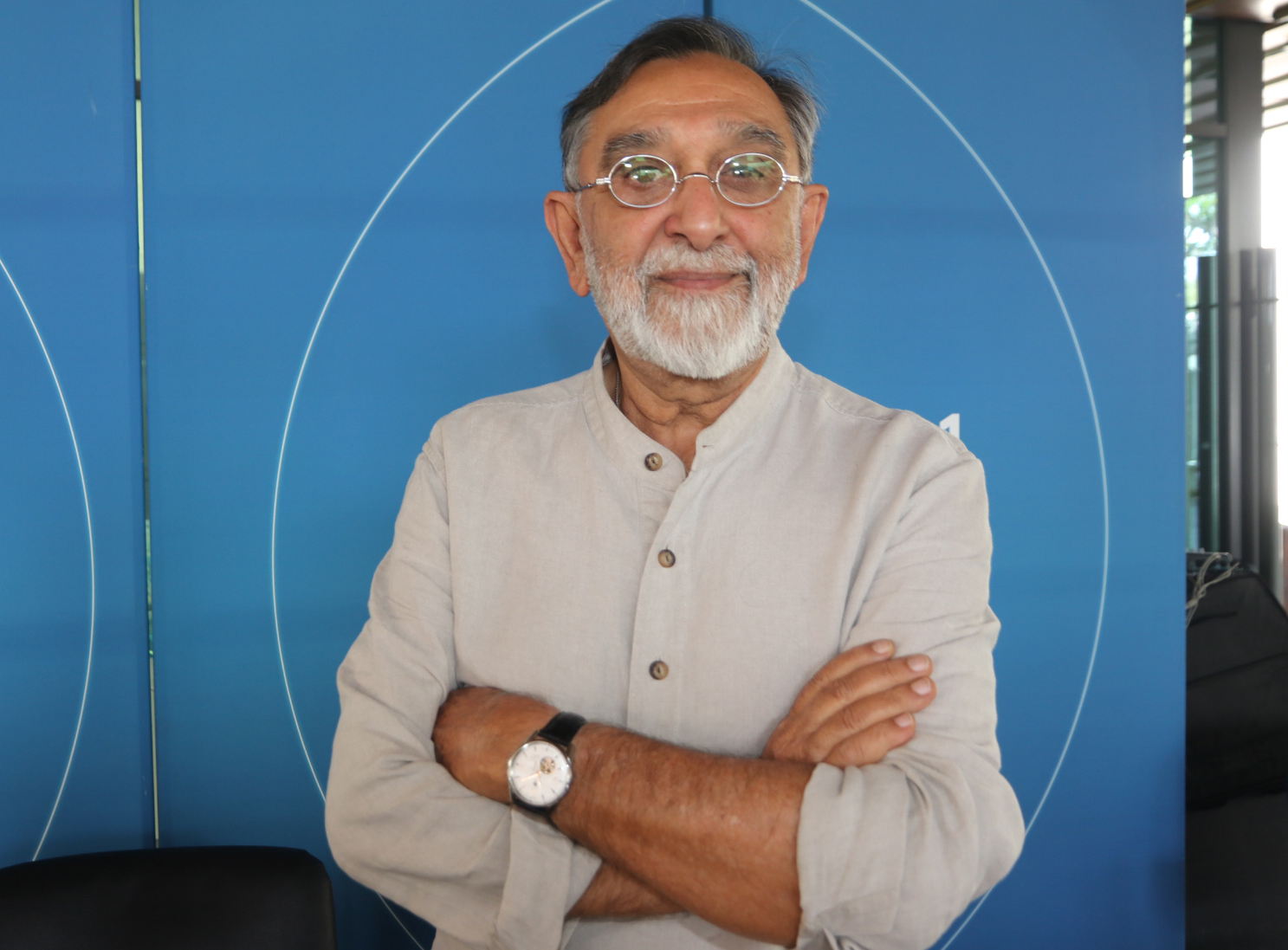 Gora Patel, heureux retraité