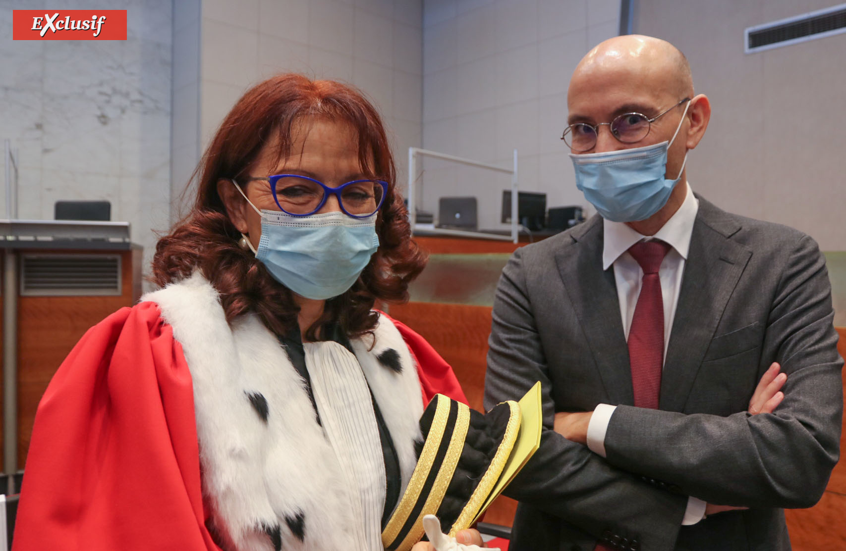 Emmanuelle Barre, avocate générale, et Didier Herry, procureur financier près les Chambres Régionales des Comptes de La Réunion et de Mayotte Emmanuelle Barre, avocate générale, et Didier Herry, procureur financier près les Chambres Régionales des Comptes de La Réunion et de Mayotte