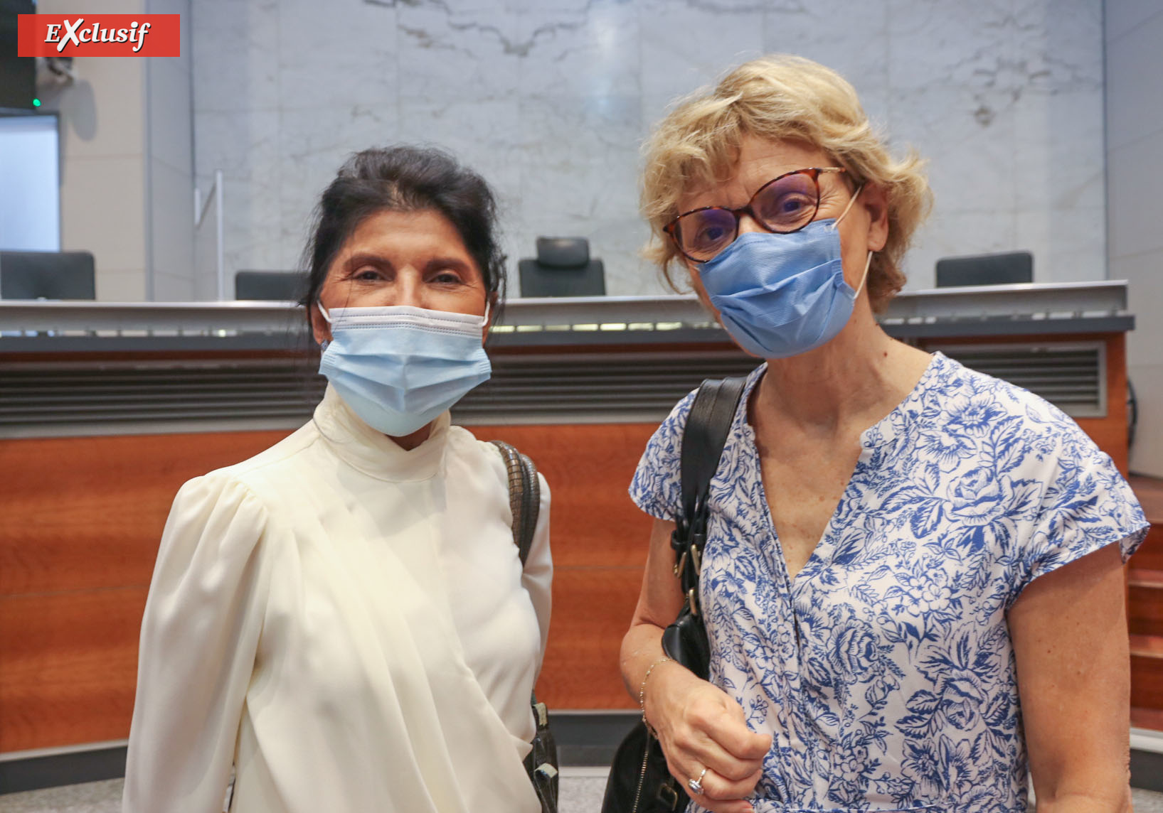 Nassimah Dindar, sénatrice, et Chantal Manès-Bonnisseau, Rectrice de La Réunion Nassimah Dindar, sénatrice, et Chantal Manès-Bonnisseau, Rectrice de La Réunion