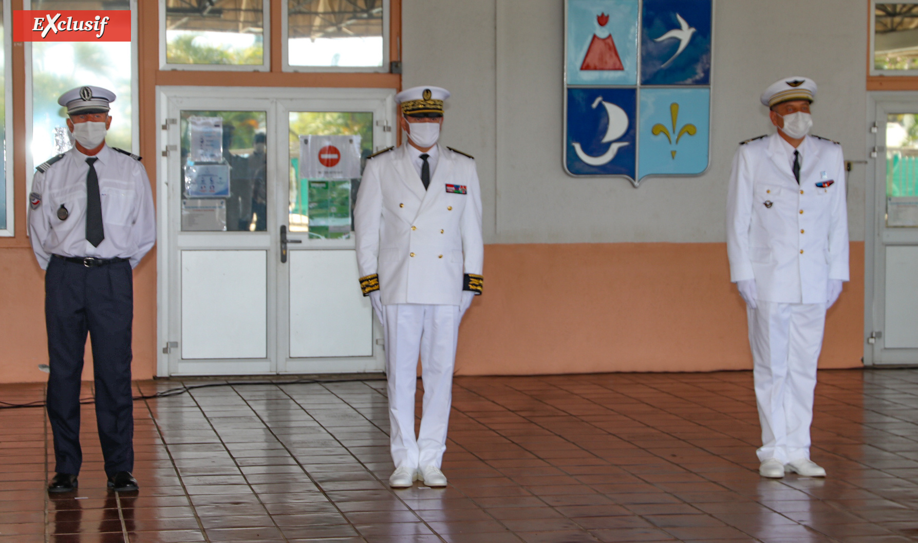 Une cérémonie présidée par le Préfet de La Réunion Une cérémonie présidée par le Préfet de La Réunion