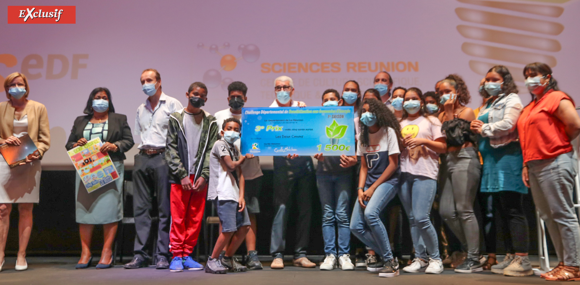3ème prix: collège Les Deux Canons à Saint-Denis