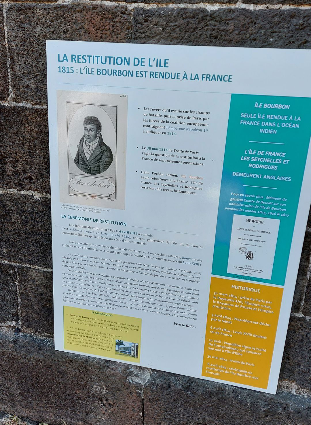Patrimoine: le Fortin de la Redoute à Saint-Denis