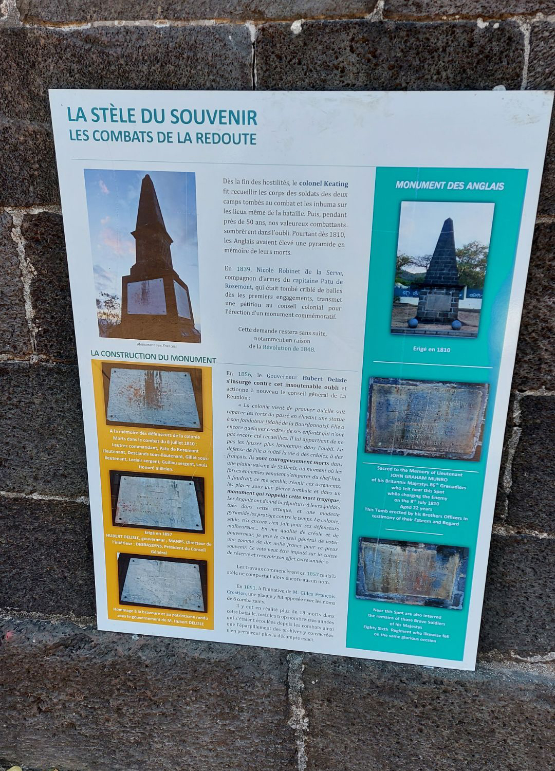 Patrimoine: le Fortin de la Redoute à Saint-Denis