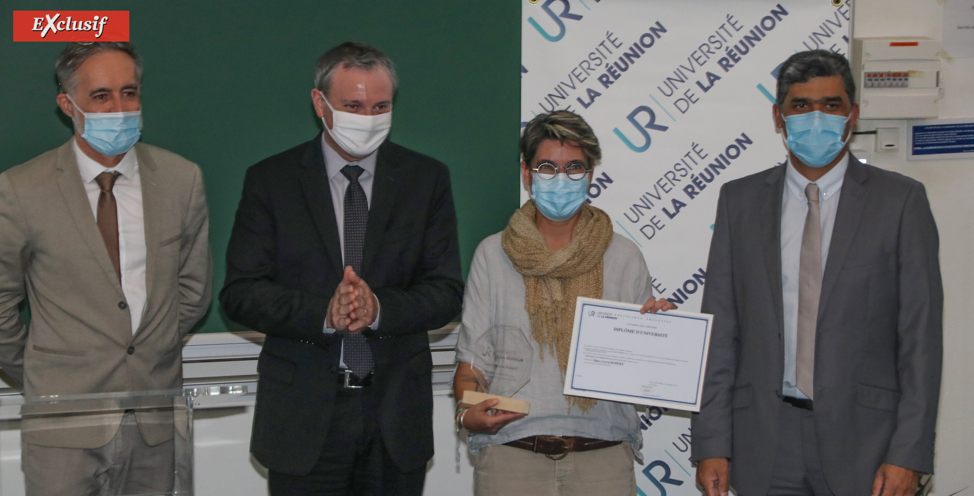 Remise de diplômes "République et religions" à l'Université de La Réunion