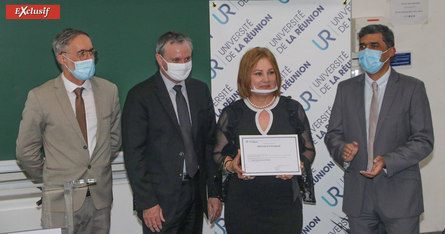 Remise de diplômes "République et religions" à l'Université de La Réunion