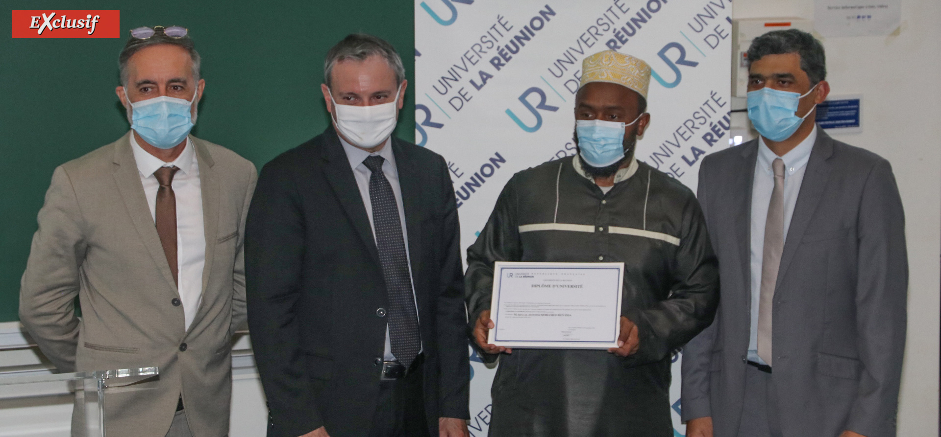 Remise de diplômes "République et religions" à l'Université de La Réunion