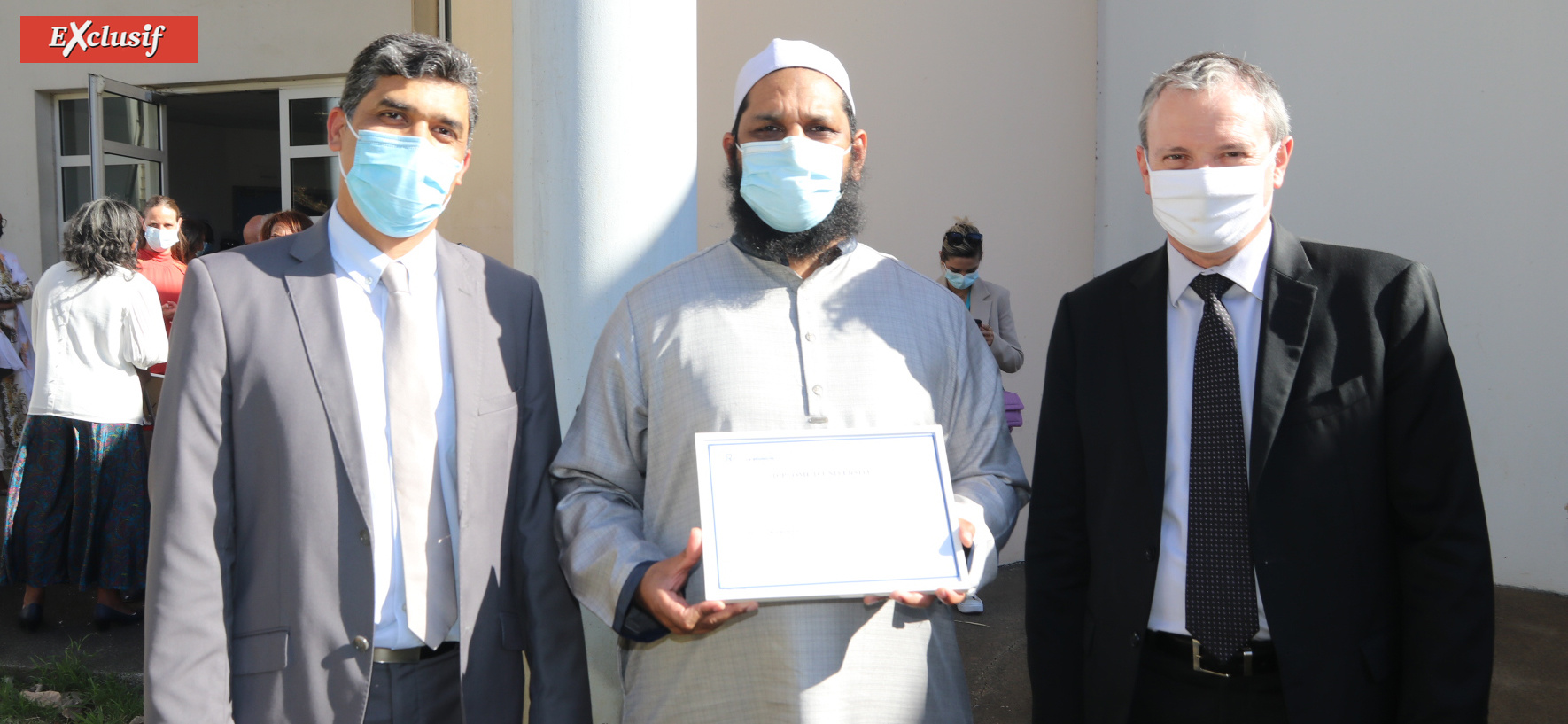 Remise de diplômes "République et religions" à l'Université de La Réunion